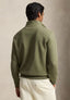 Ralph Lauren Double-Knit Quarter-Zip Pullover