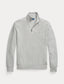 Ralph Lauren Mesh-Knit Cotton Quarter-Zip Sweater