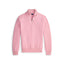 Ralph Lauren Mesh-Knit Cotton Quarter-Zip Sweater