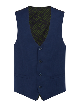 Remus Uomo Lucian Weave Suit Waistcoat