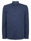 Remus Uomo Seville Long Sleeve Semi-Formal Shirt-Casual shirts-Remus Uomo-Navy-S-Diffney Menswear