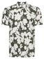 Remus Uomo Short Sleeve Floral Print Casual Shirt-Casual shirts-Remus Uomo-Navy-S-Diffney Menswear