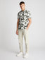 Remus Uomo Short Sleeve Floral Print Casual Shirt-Casual shirts-Remus Uomo-Navy-S-Diffney Menswear