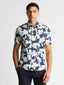 Remus Uomo Short Sleeve Floral Print Casual Shirt