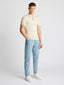 Slim Fit Knitted Cotton Short-Sleeve Polo-Tops-Remus Uomo-Navy-S-Diffney Menswear