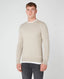 Remus Uomo Stone Long Sleeve Crew Neck Sweater