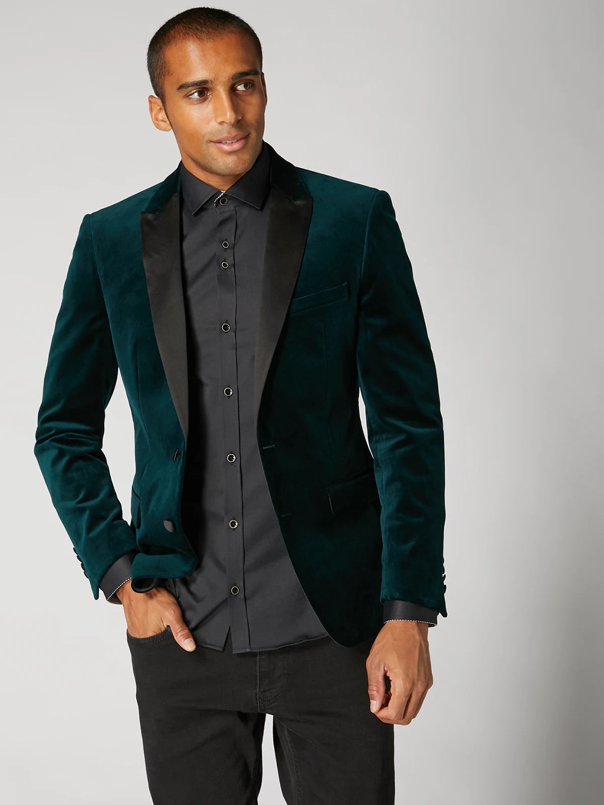 Remus Uomo Velvet Texture Dress Jacket – Diffney Menswear