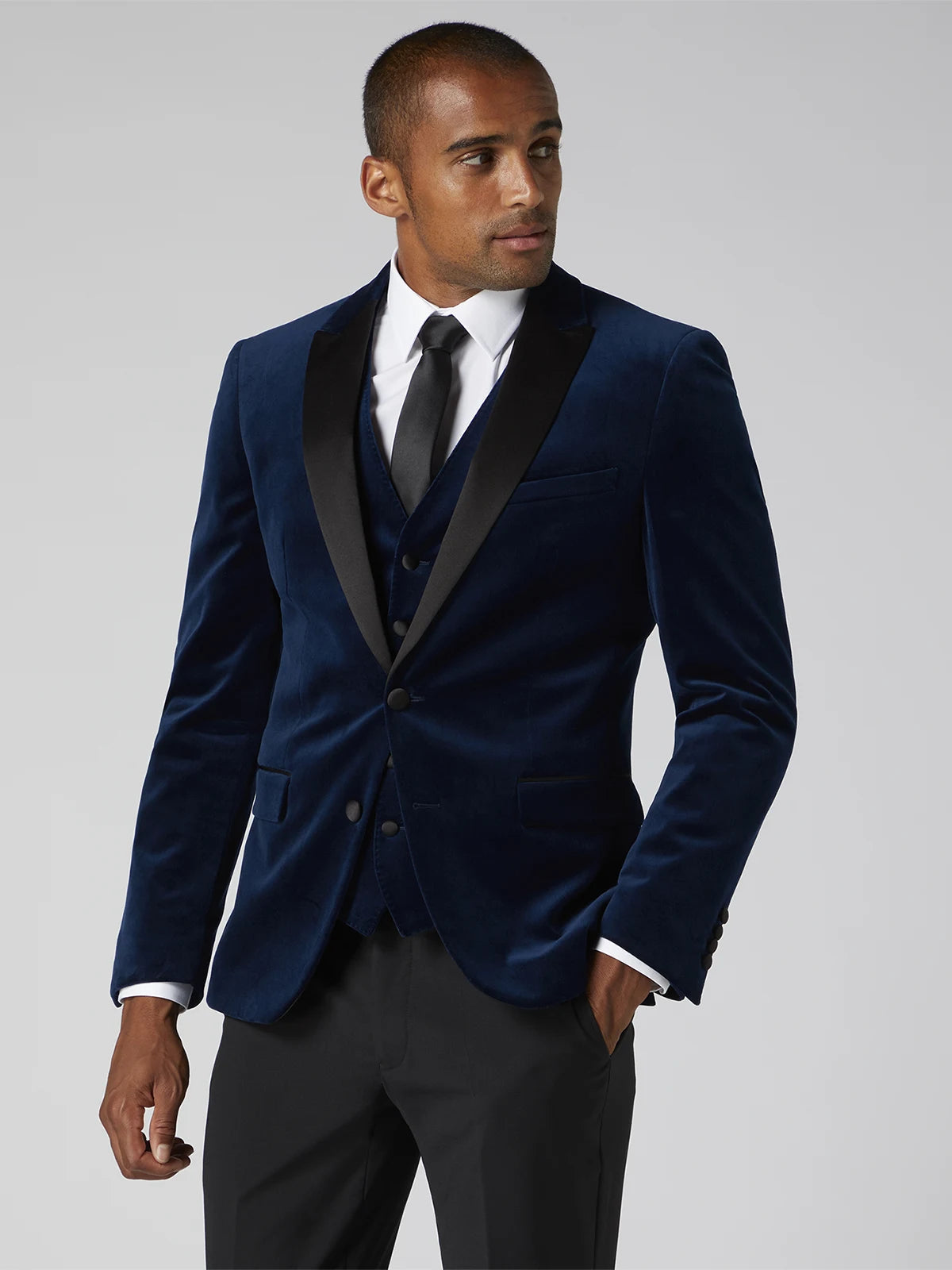 Remus Uomo Velvet Texture Dress Jacket – Diffney Menswear