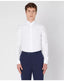 Remus Uomo White Rome Long Sleeve Formal Shirt