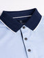 Rockbay Contrast Collar Polo Shirt