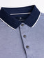 Rockbay Contrast Collar Polo Shirt