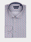 Rockbay Geometric Print Cotton Shirt-Casual shirts-Rockbay-Pink-S-Diffney Menswear