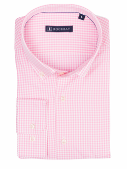 Rockbay Gingham Check Button Down Shirt