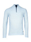 Rockbay Half-Zip Light Cotton Knit-Knitwear-Rockbay-Sky Blue-S-Diffney Menswear