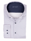 Rockbay Navy / Pink X Pattern Button Down Shirt