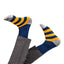 School Sneaky Navy Bamboo Socks (seamless toe)