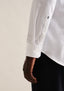 Seidensticker Non-iron Twill Business shirt in Slim with Kent-Collar