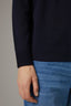 Strellson Virgin Wool Long Sleeve Half-zip Polo