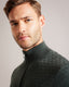 Ted Baker Long Sleeve T-Knit Funnel Neck Jumper