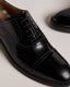 Menswear Shoes - Ted Baker Patent Black Leather Oxford Shoes